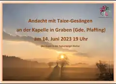 Ramerberger Frauen gestalten Andacht