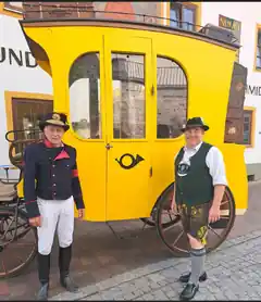 Gute Stimmung beim Postkutschenabend