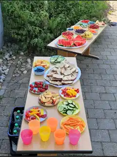 Sportfest mit gesunder Pause