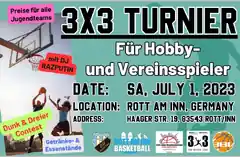 Großes 3×3-Turnier in Rott: Jetzt noch anmelden