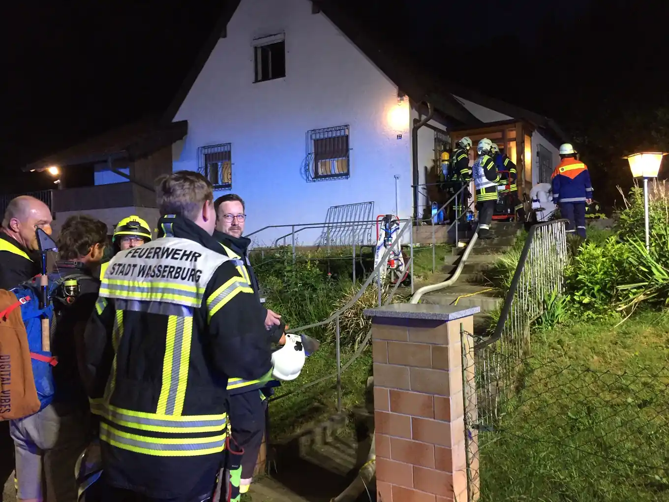 Brand in Wohngebäude