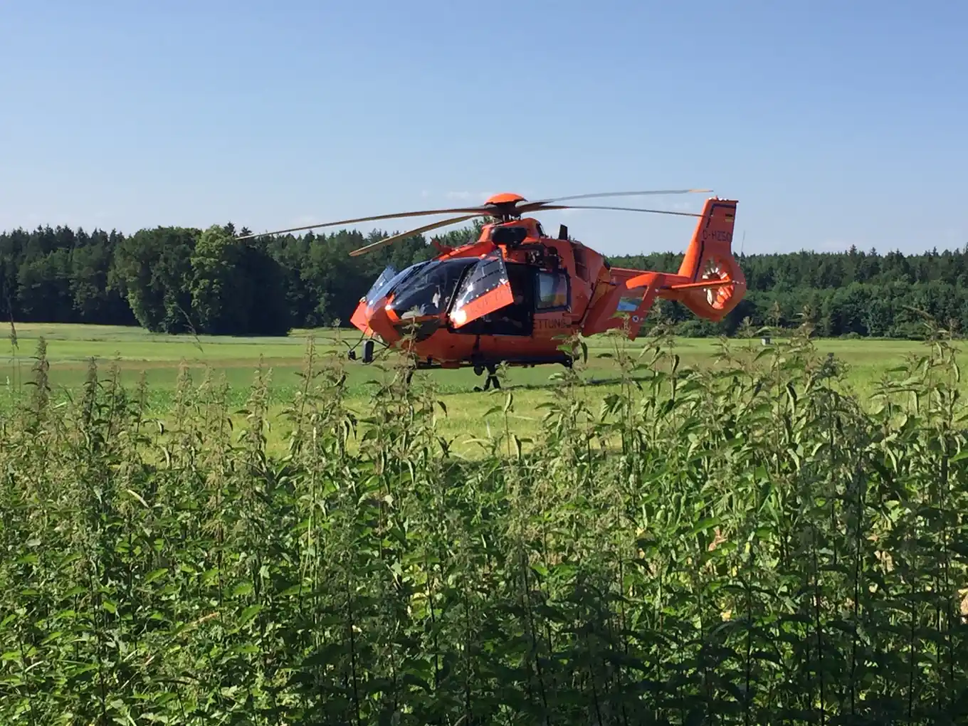 16.20 Uhr: Schwerer Unfall mit Motorrad