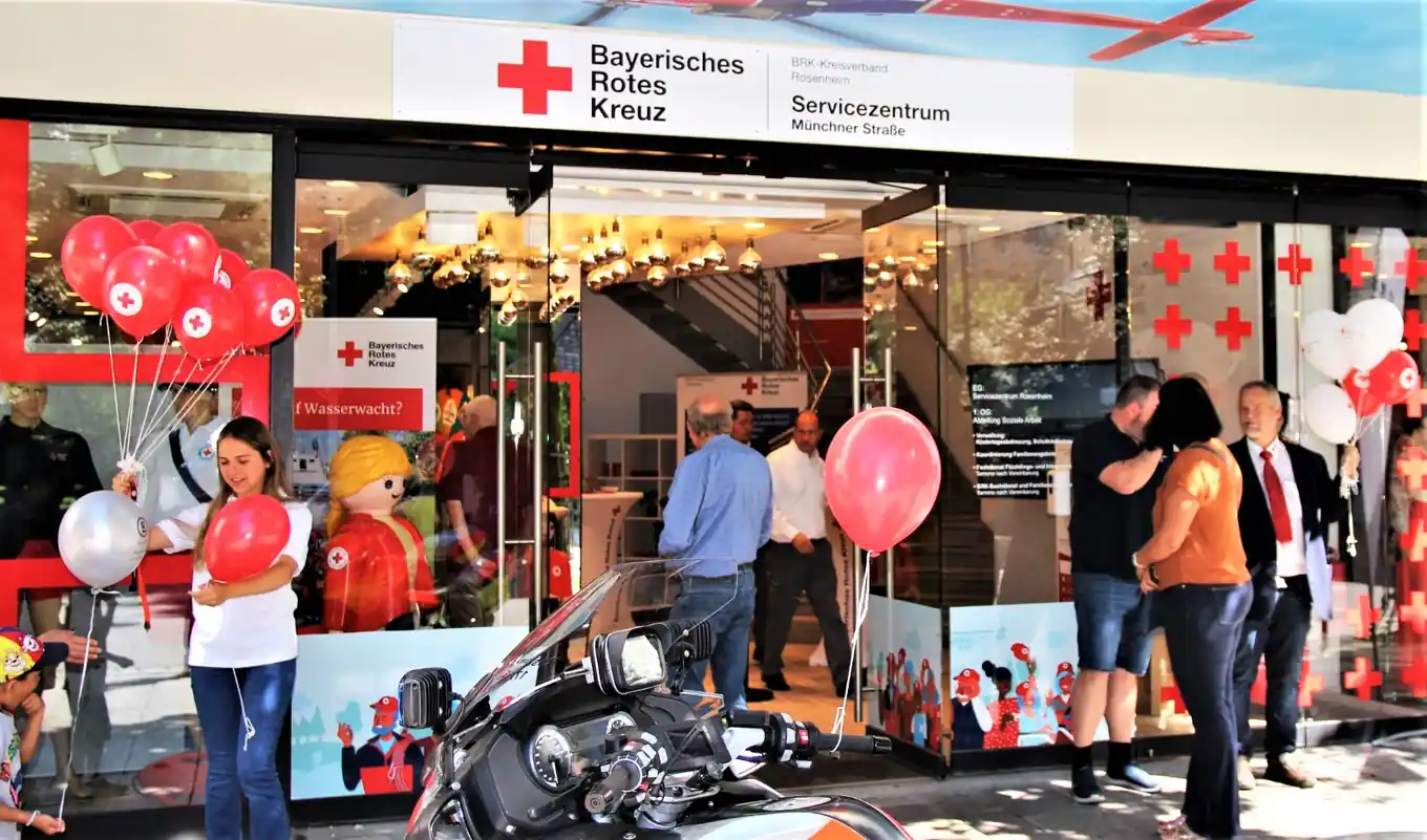 BRK feiert sein Servicezentrum