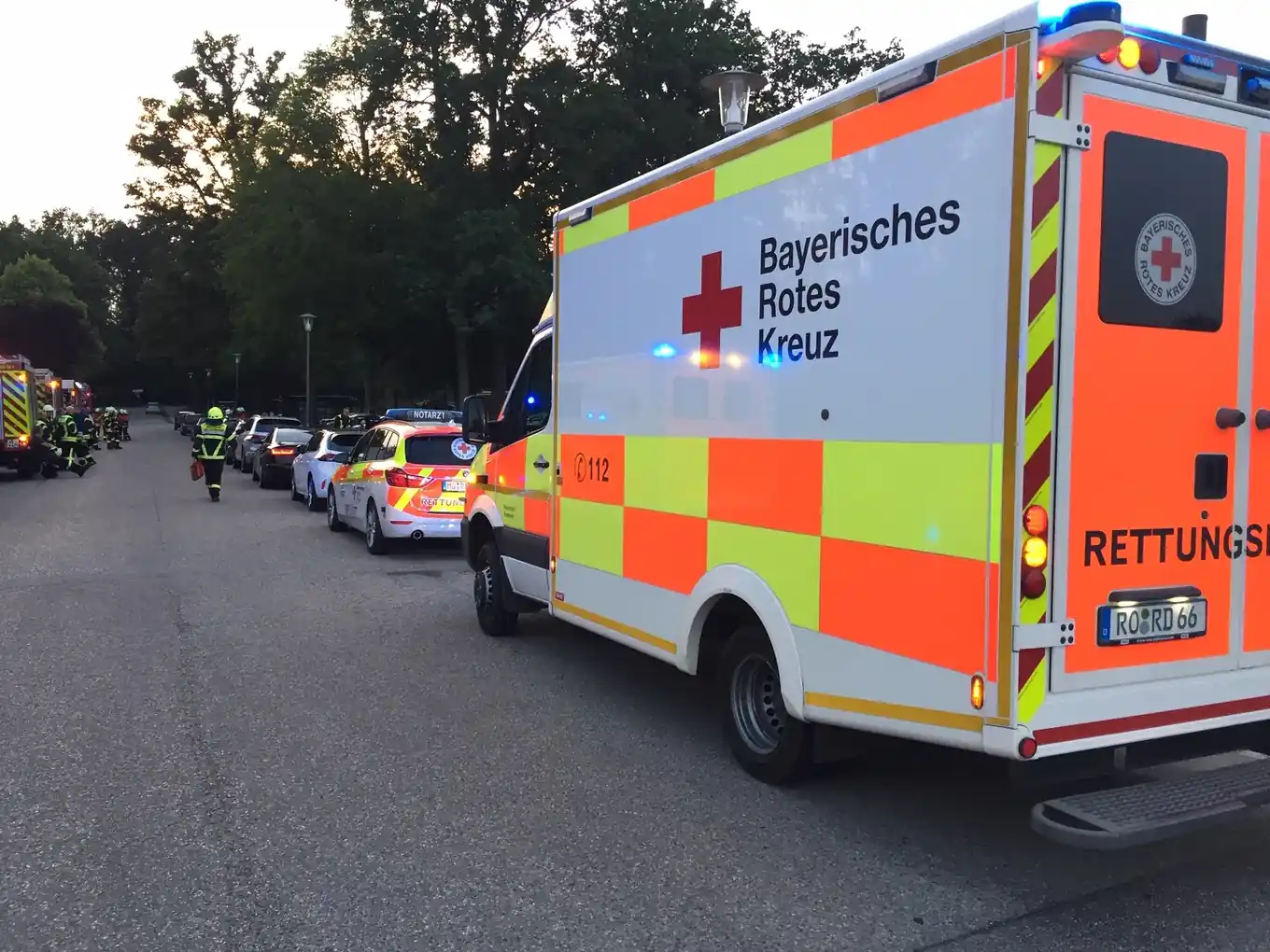 Großalarm in Wasserburg