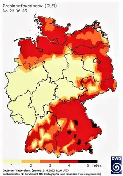 Höchste Gefahren-Stufe erreicht