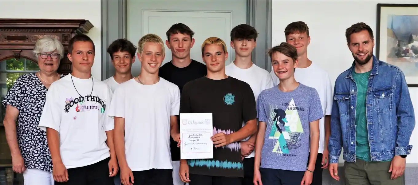 Knapp das Landesfinale verpasst