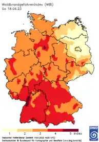 Weiterhin erhöhte Waldbrandgefahr