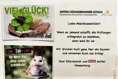 Nerven-Nahrung für die Prüflinge