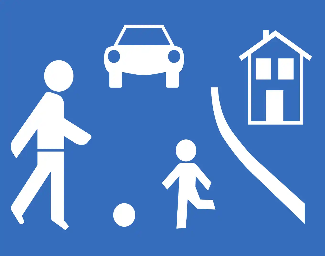 Obere Innstraße als Wohn- und Spielstraße
