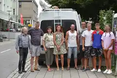 Ein Motor fürs Boot des Trainers