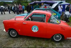 Nach dem Regen kamen die Oldtimer