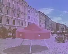 Ein Ufo am Marienplatz
