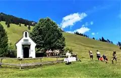 Innehalten am Berg