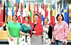 Interessanter Austausch international