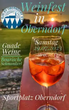 Weinfest in Oberndorf