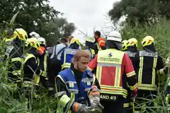Hilflose Kuh löst Großeinsatz aus