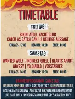 Live-Musik, Skate- und Bike-Action