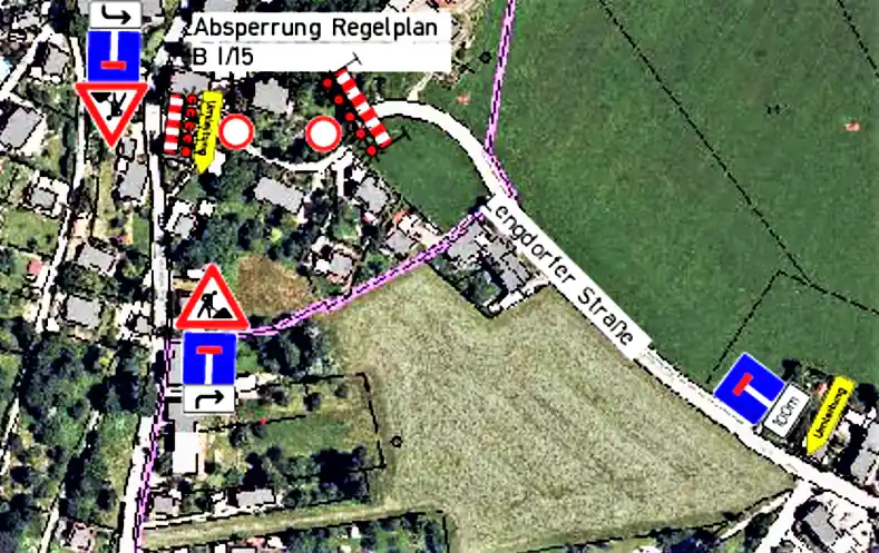 Vollsperrung noch bis morgen