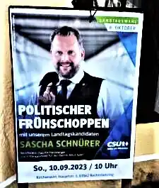 Landtagskandidat in Rechtmehring