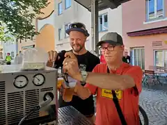 Toller Erfolg mit dem Bierausschank
