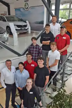 Sieben Neue bei der Autohaus Huber-Gruppe