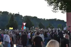 Lautstarker Protest gegen Kundgebung