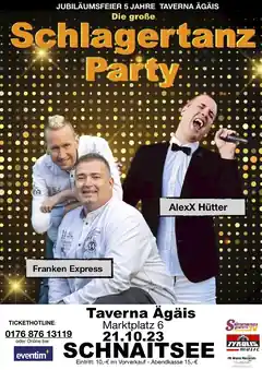 Schlagertanzparty in Schnaitsee