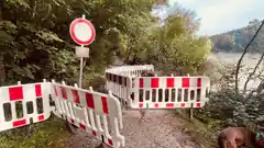 Weg nach Rieden derzeit gesperrt