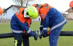 Einsatzübungen am „Berufsfeuerwehrtag“