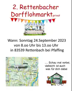 Wieder ein Dorfflohmarkt in Rettenbach