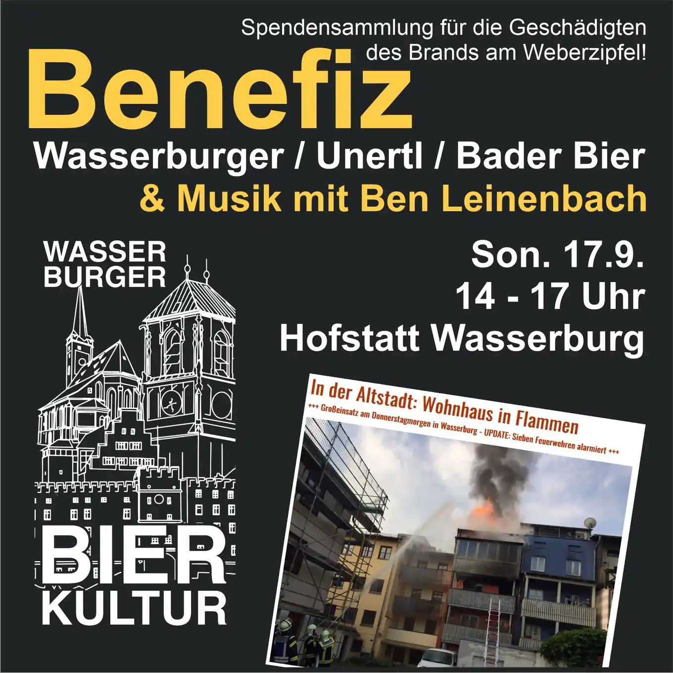 Bier für einen guten Zweck