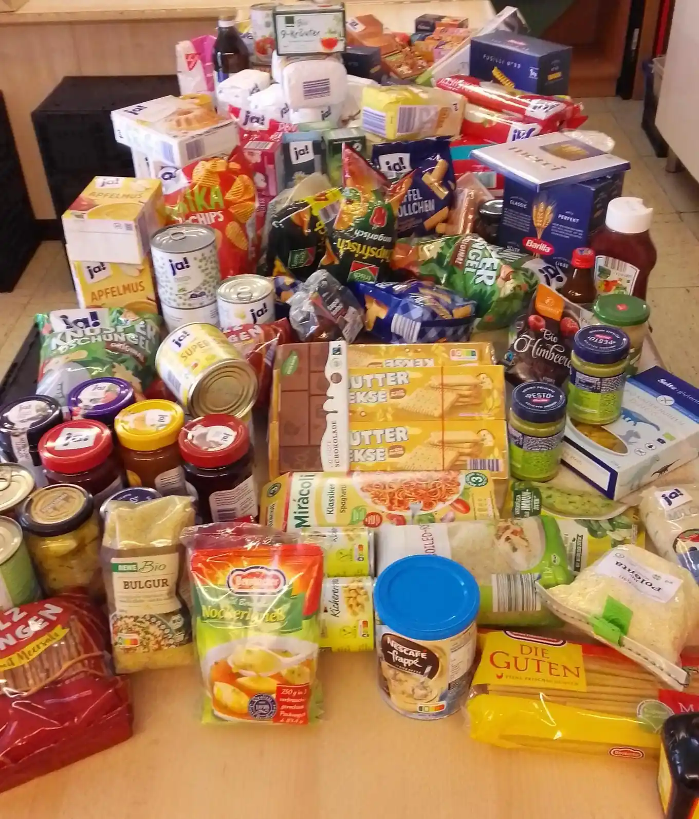 Am Wahltag: Tafel dankt für Spenden