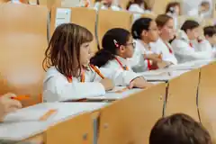 Strahlende Gesichter im Hörsaal
