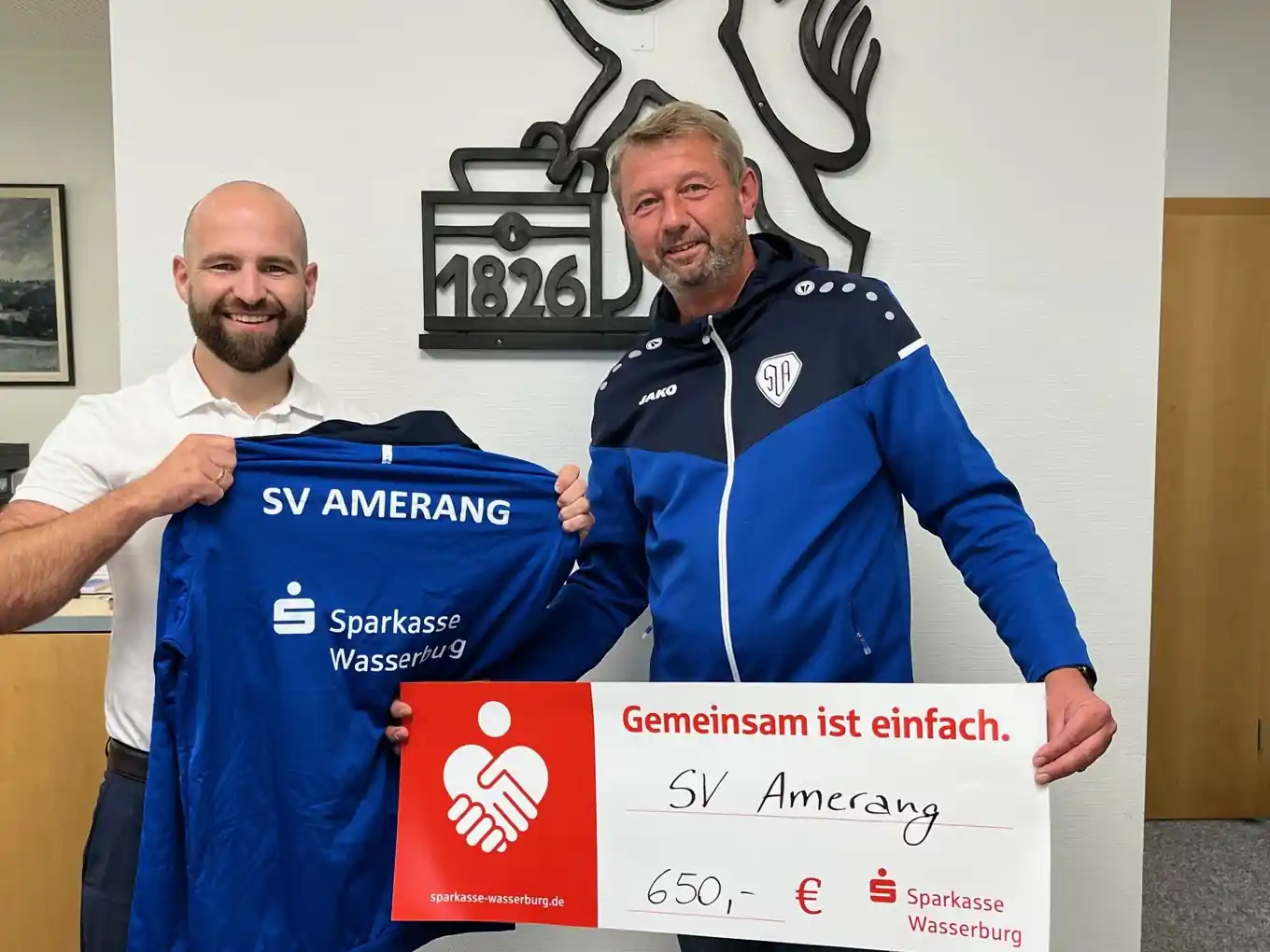 Willkommens-Gruß mit neuem Outfit