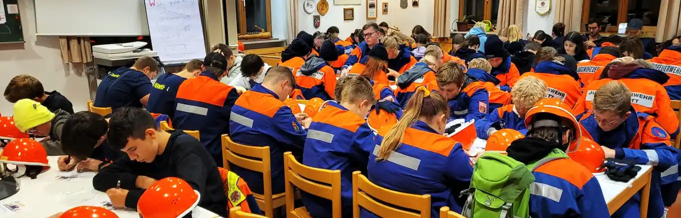Kompliment an den Feuerwehr-Nachwuchs