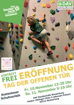 Ab Freitag klettern in Wasserburg