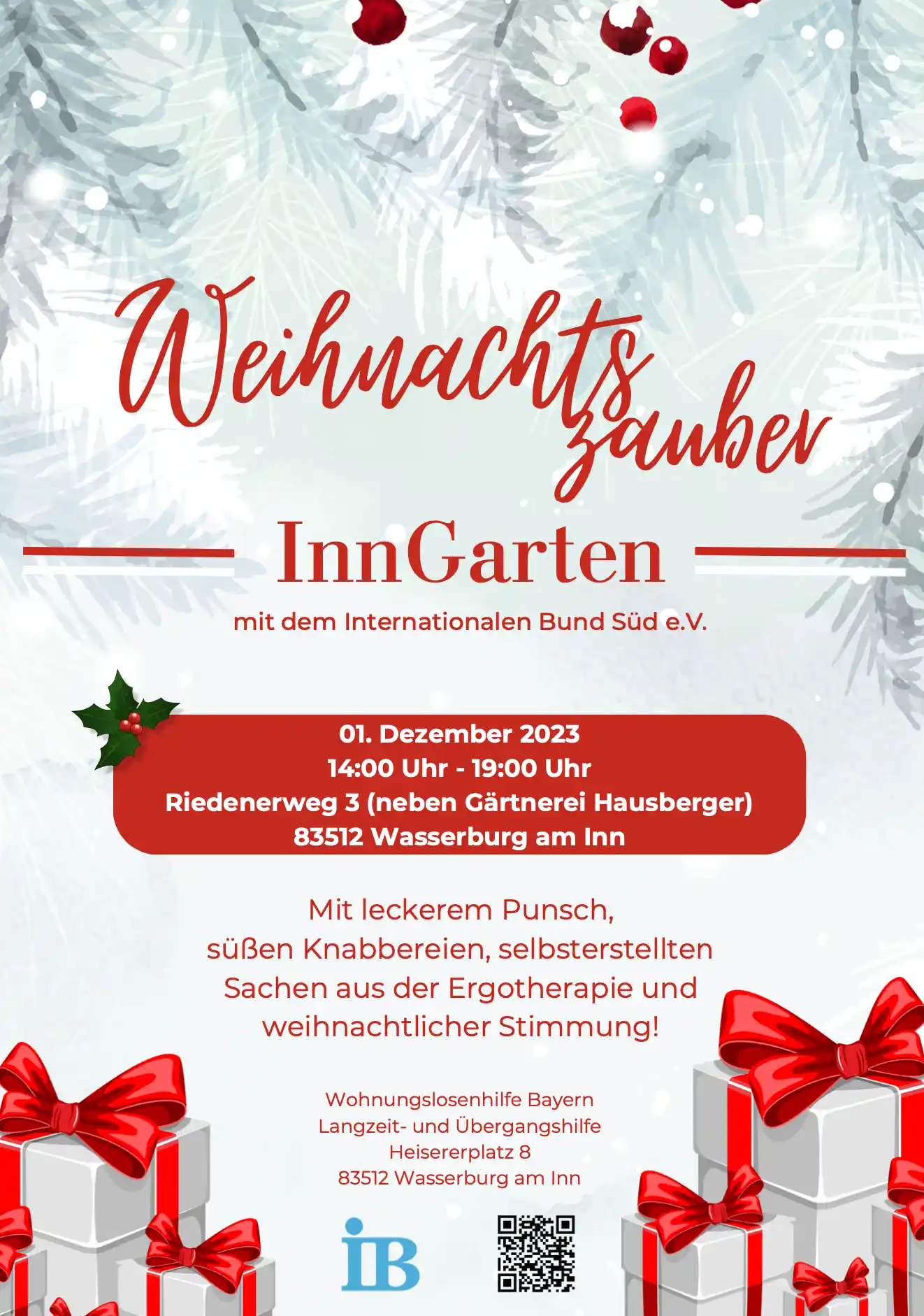 Weihnachtszauber am Inn-Garten