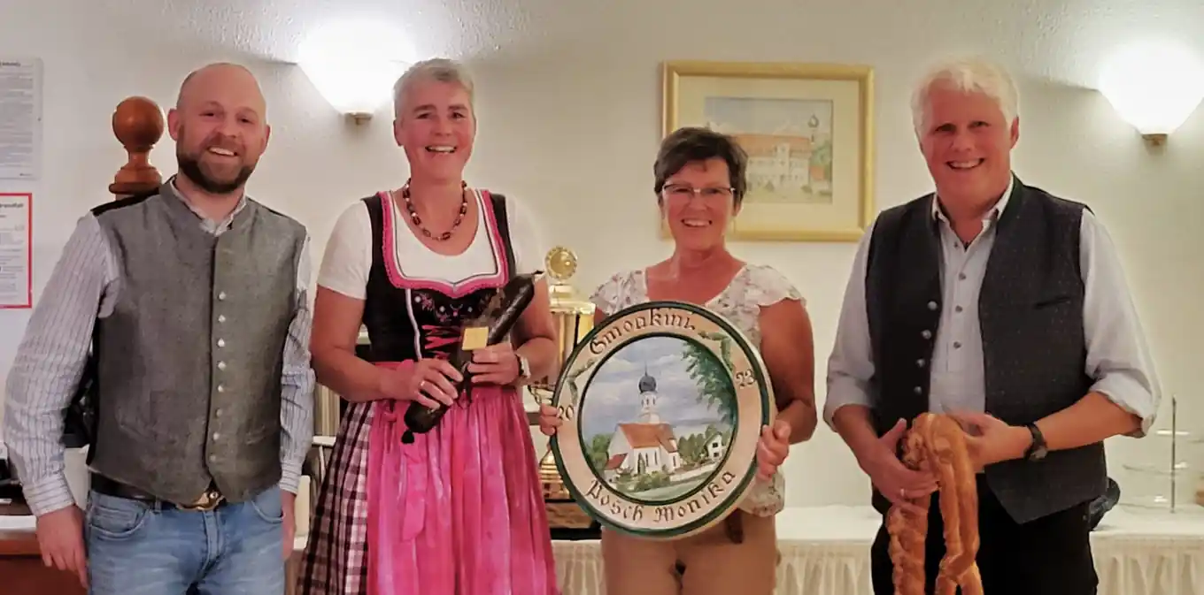 Monika Posch ist erneut Pfaffings „Gmoa-Königin“