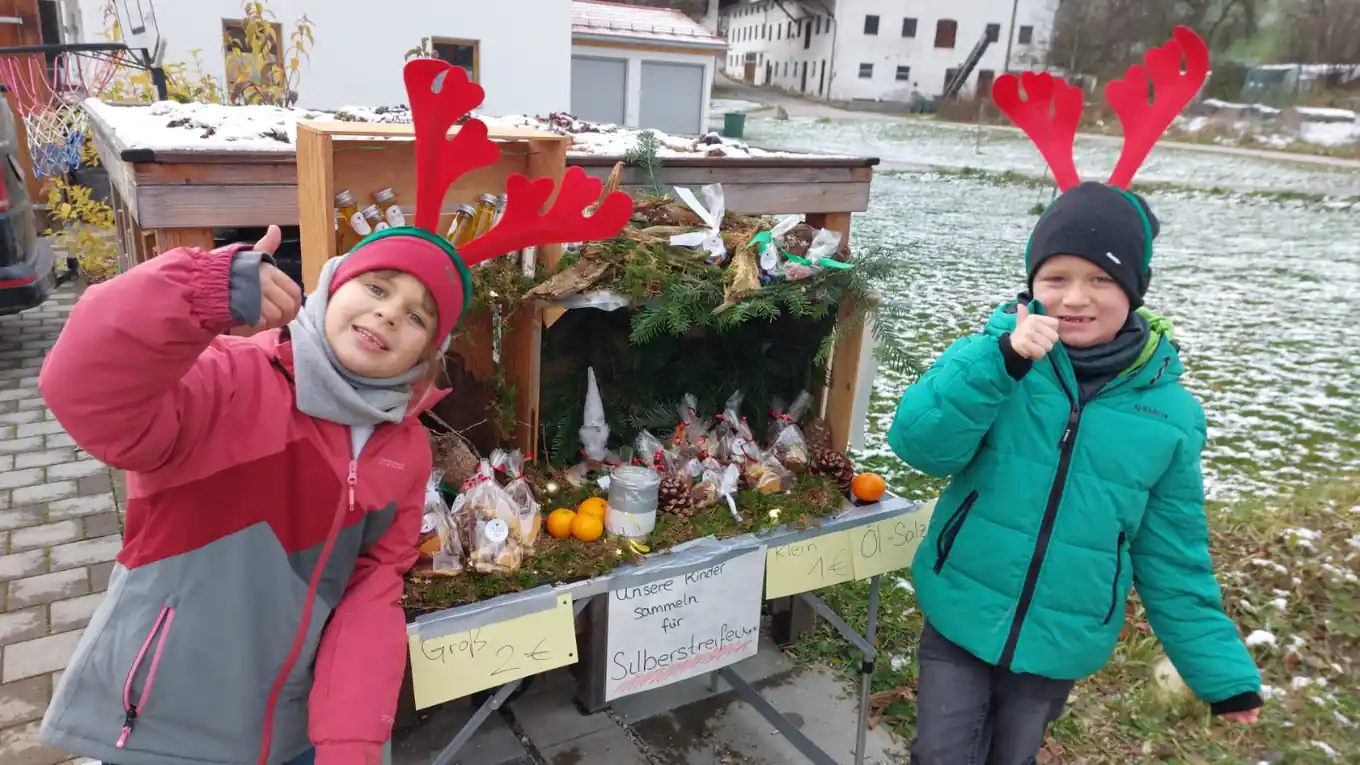 Die Kleinen zeigen großes Engagement