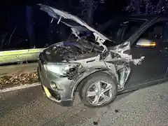 Riskant überholt: Schutzengel bei Unfall