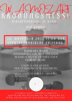 Mozart in der Stadtpfarrkirche