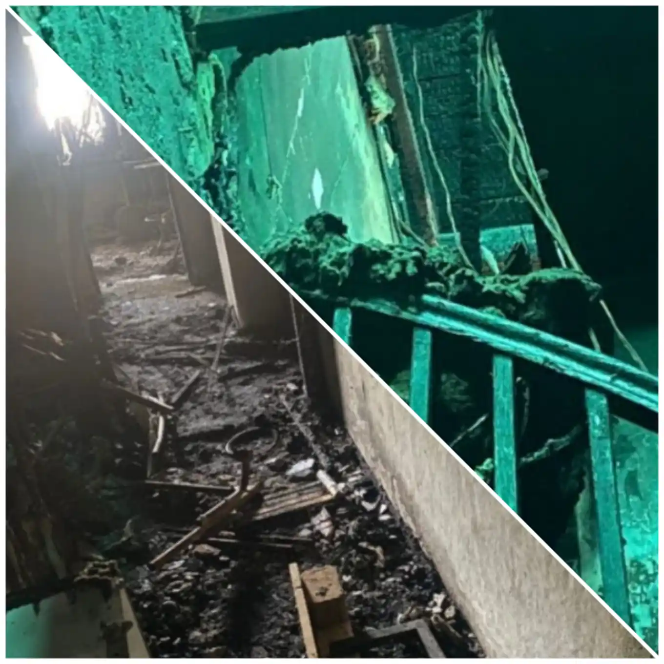 Nach Brand: Stille am Weberzipfel