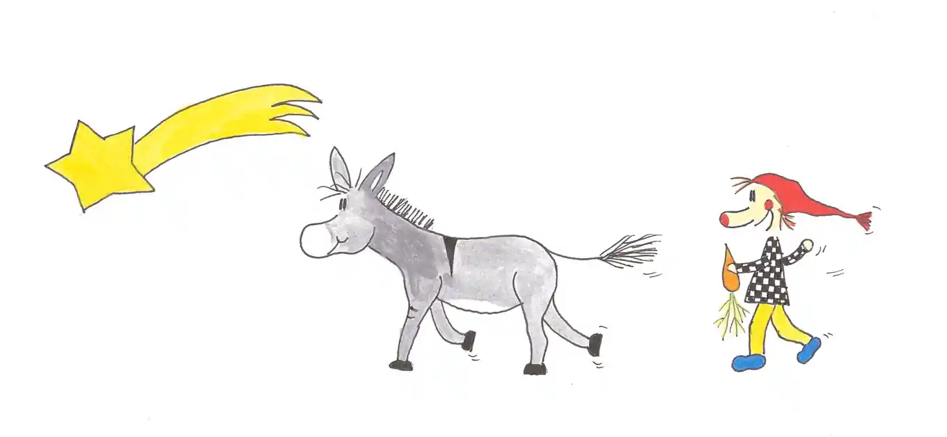 Kasperl und der Weihnachtsesel