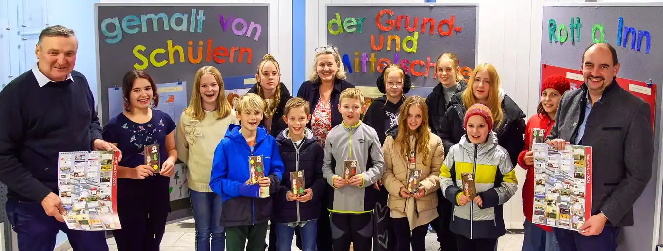 Rotter Jugend malte Firmen und Berufe der Heimat