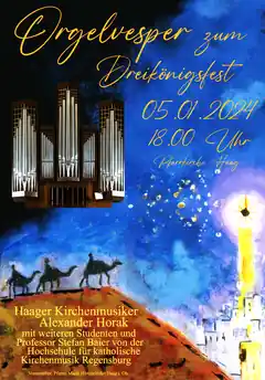 Orgelvesper zum Dreikönigsfest