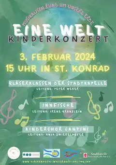 Am Samstag Kinderkonzert in St. Konrad