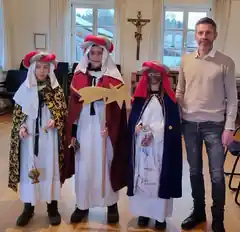 Sternsinger überbrachten Segen