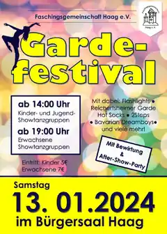Am Samstag Gardefestival in Haag