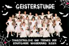 „Geisterstunde“ mit dem Garde-Nachwuchs