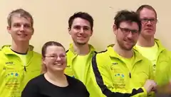 Lächelnde Gesichter beim Showdown der Bundesliga